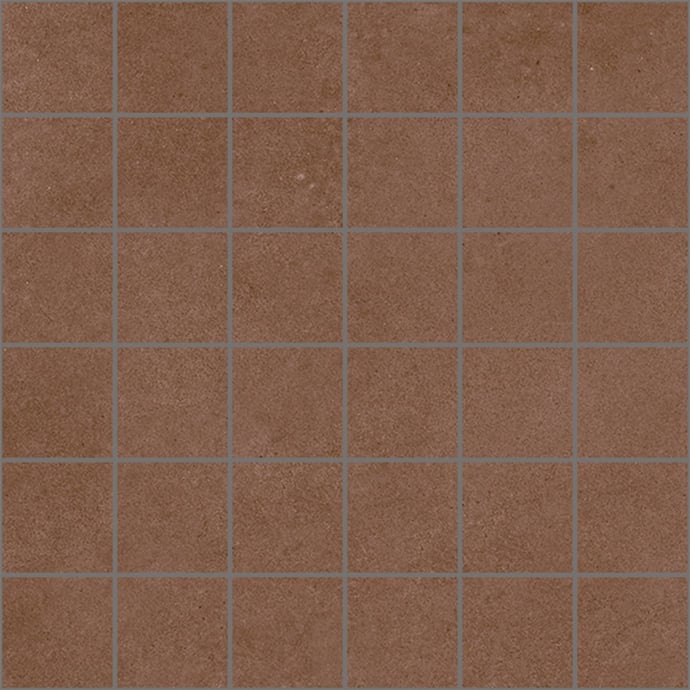 Mosaïque 5x5 cm Béton Flamme