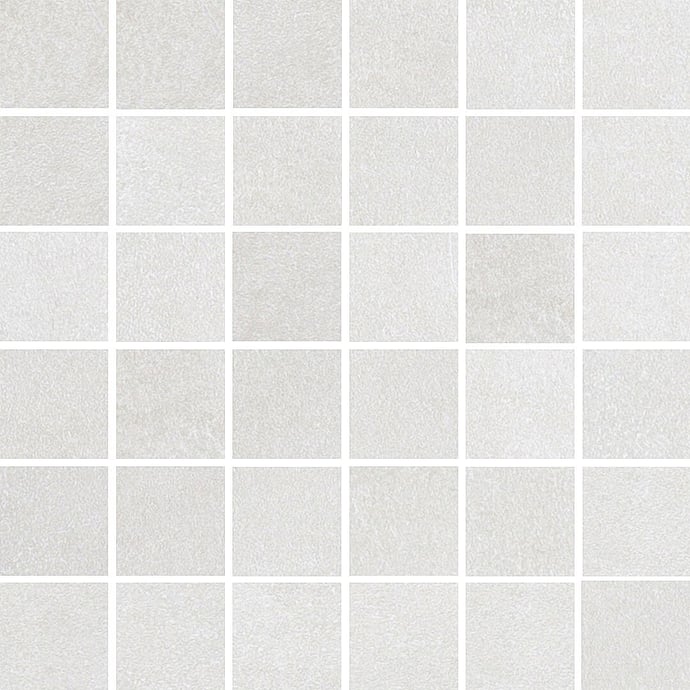 Londra White Concrete Mosaic