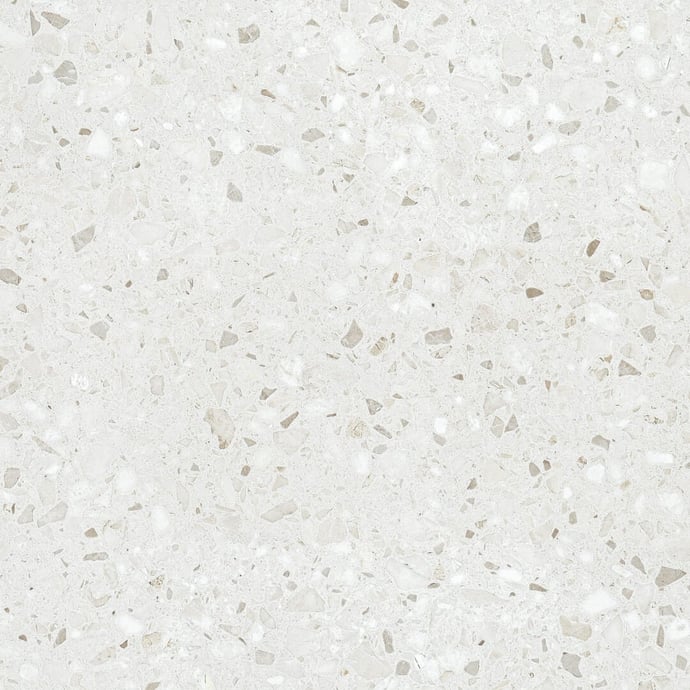 Pierre grainée mate blanc