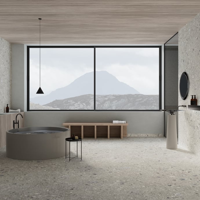 Marazzi Mystone Ceppo di Gré Grey M9EZ 60x120 | ACTIEPRIJS