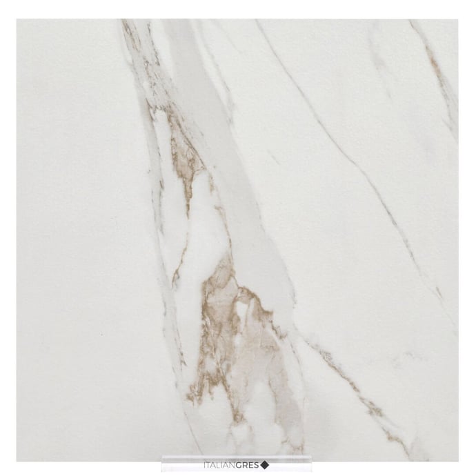 Glossy marble cream melange