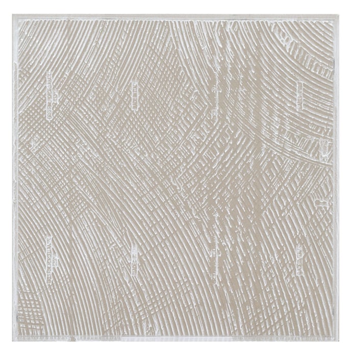 Glossy marble cream melange