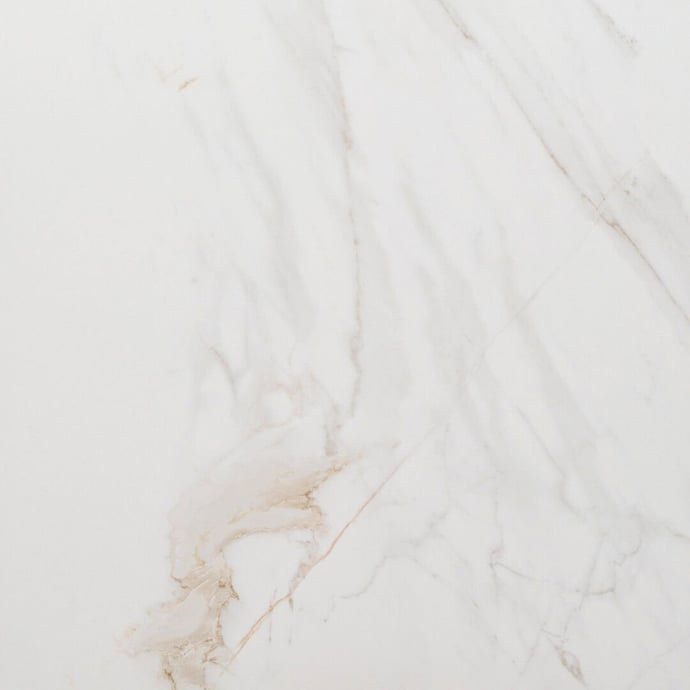 Glossy marble cream melange