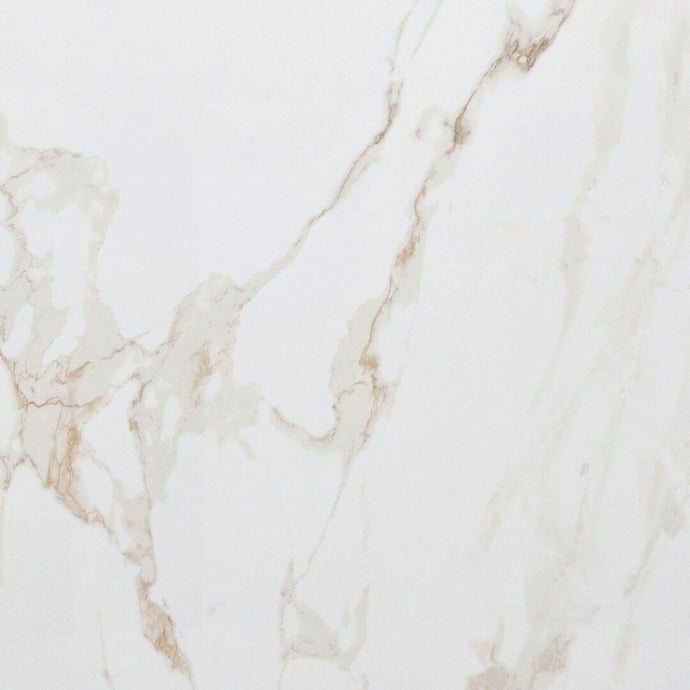 Glossy marble cream melange