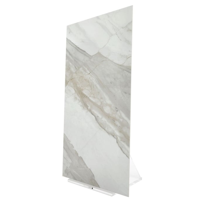 Marbre Calacatta brillant gris et or