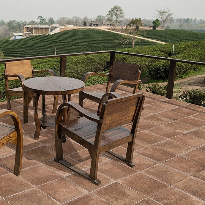 Gres effetto terracotta cotto