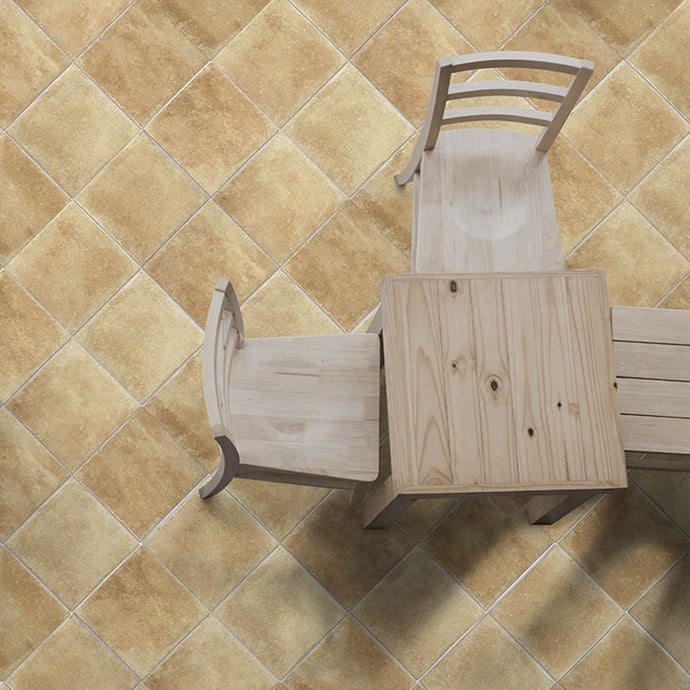 Gres effetto terracotta beige