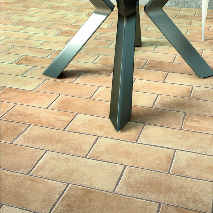Gres effetto terracotta beige