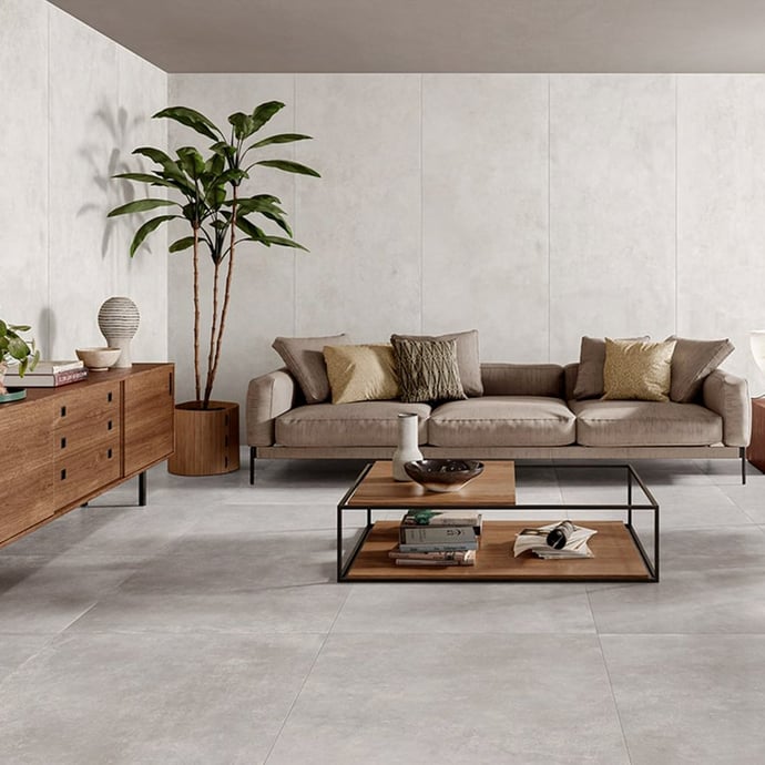 White concrete slab - Soft texture