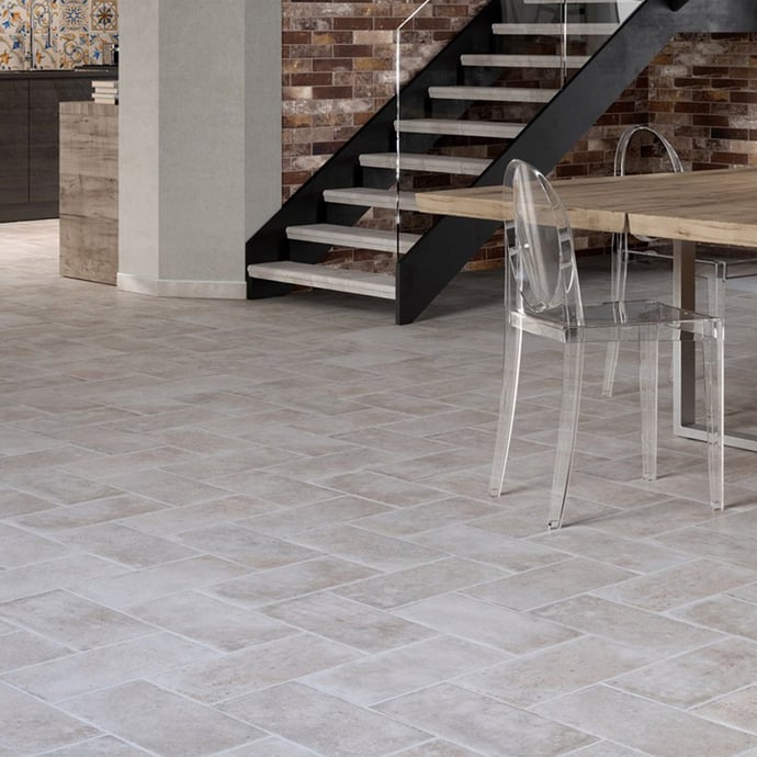 Light grey country rustic