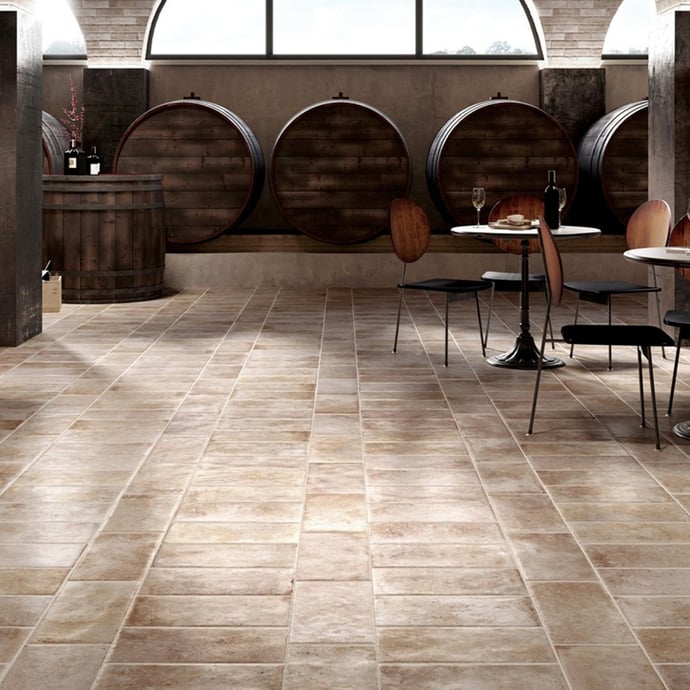 Beige country rustic