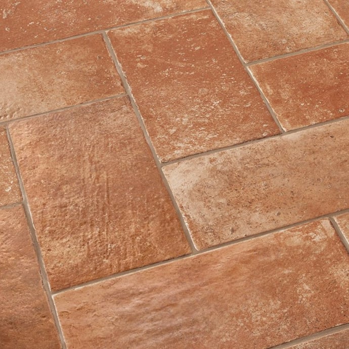 Carrelage rustique cotto