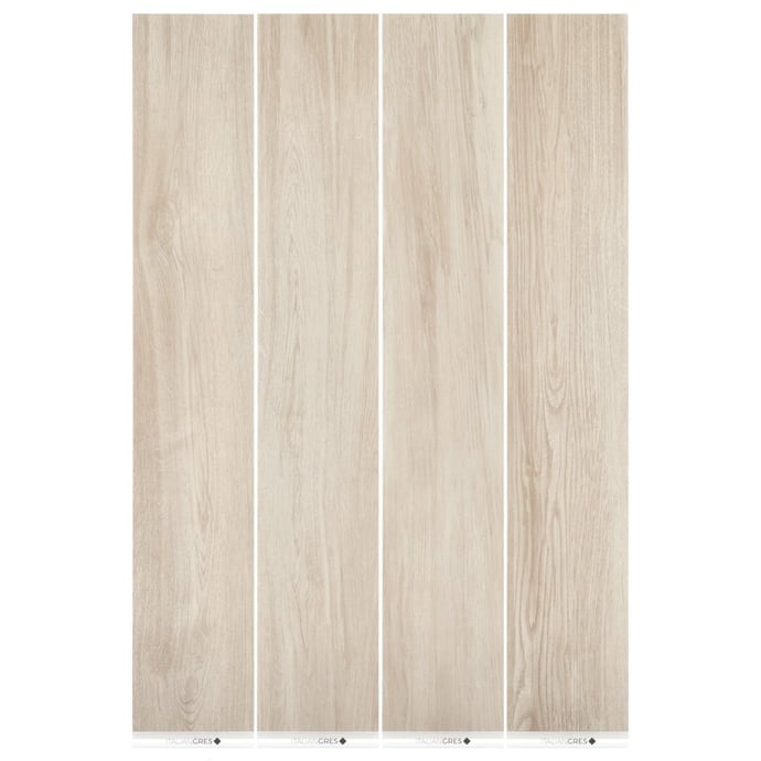 Natural wood white