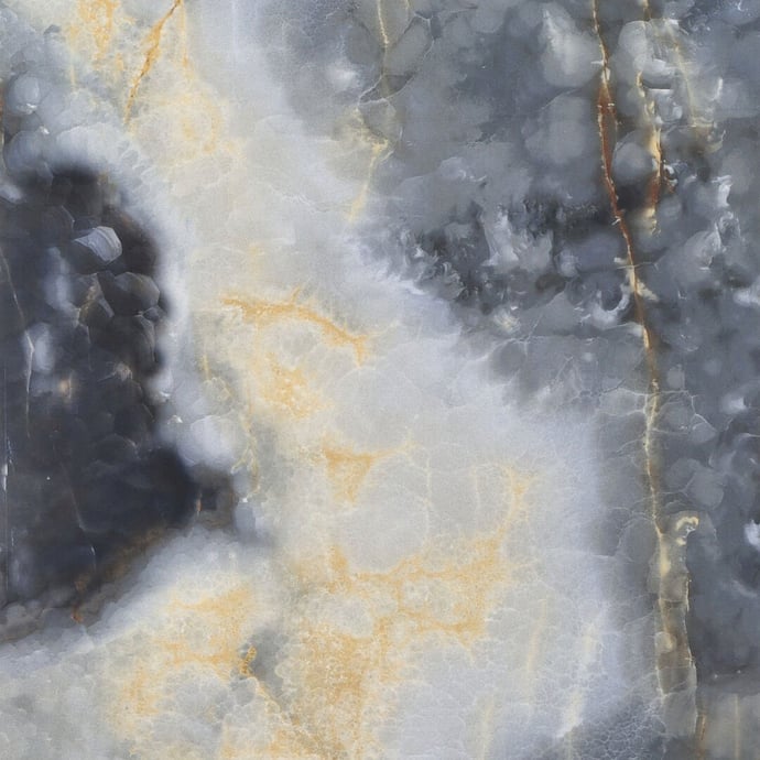 Blauer Onyx-Alabaster