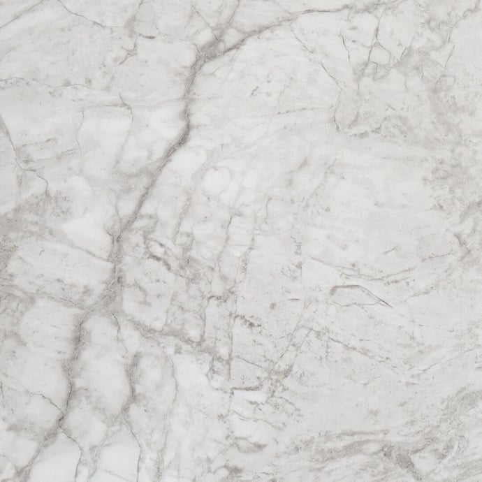 Glänzender Royal Silber Marmor