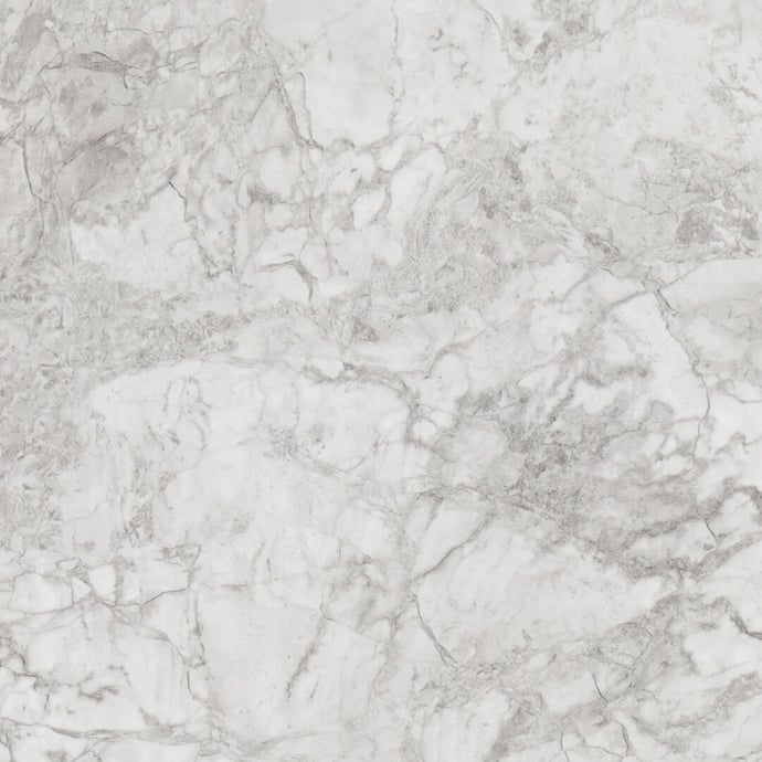 Glänzender Royal Silber Marmor