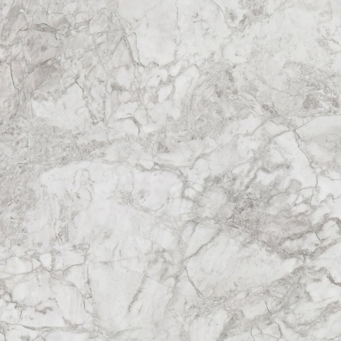 Glänzende große Platten aus Royal Silber Marmor