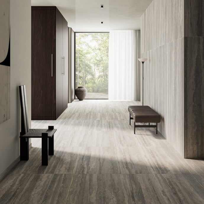 Silver Roman Travertine