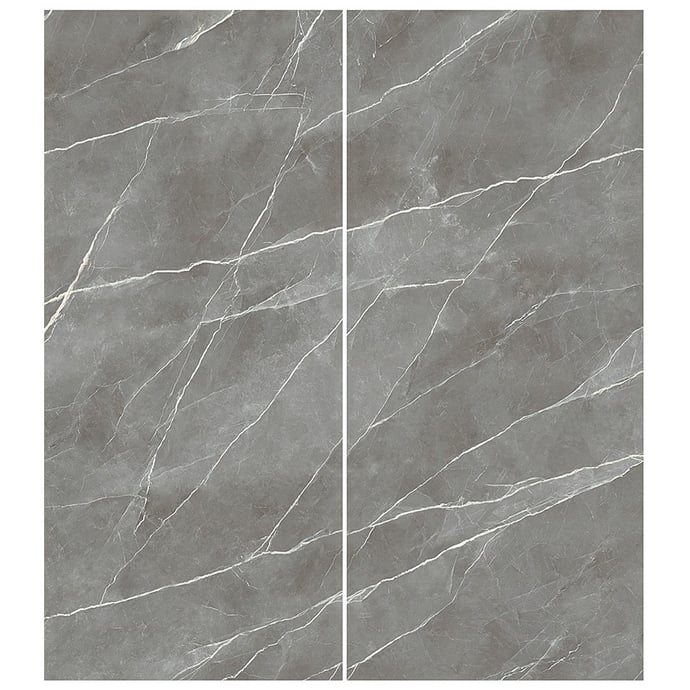 Glossy Royal grey marble slabs