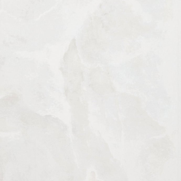 White semi polished marble