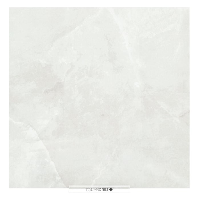 Marbre veiné gris semi-brillant