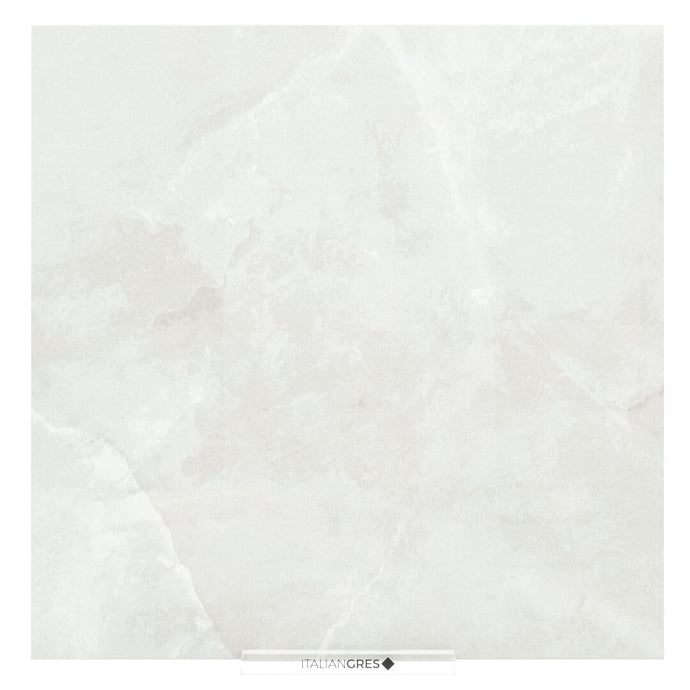 Grey vein semi polished marble