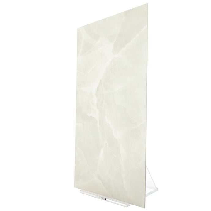 Onyx Ivory glossy marble