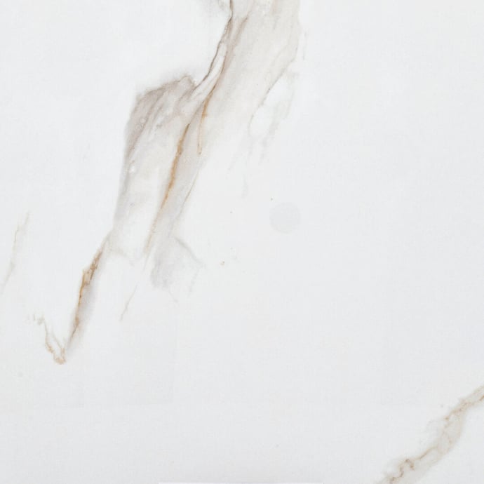 Calacatta semi polished marble