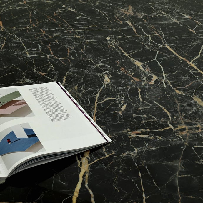 Noir Saint Laurent glossy Marble