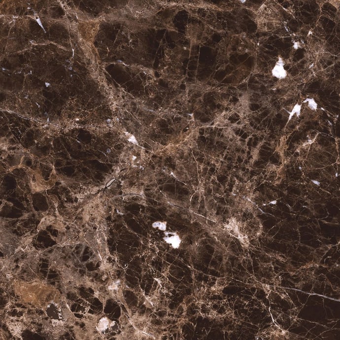 Emperador glänzender Marmor