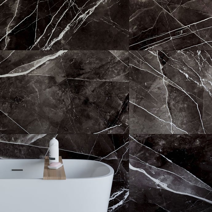 Noir Calacatta matt Marmor