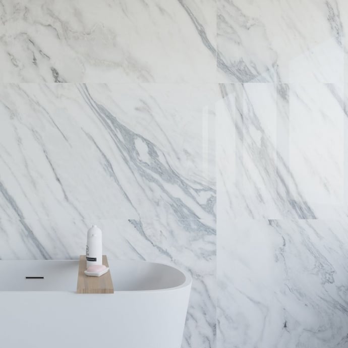 Bianco Arni glänzender Marmor
