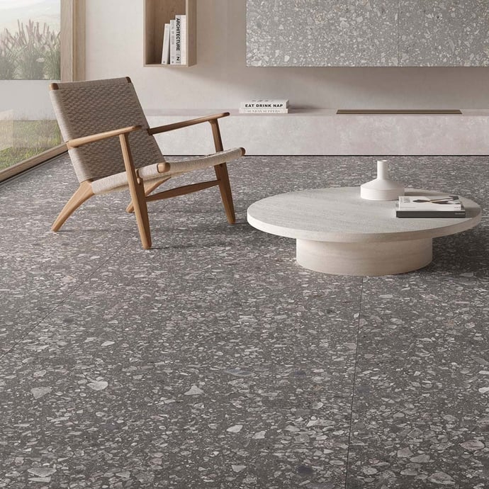 Ceppo di Gré Anthracite Flat Design