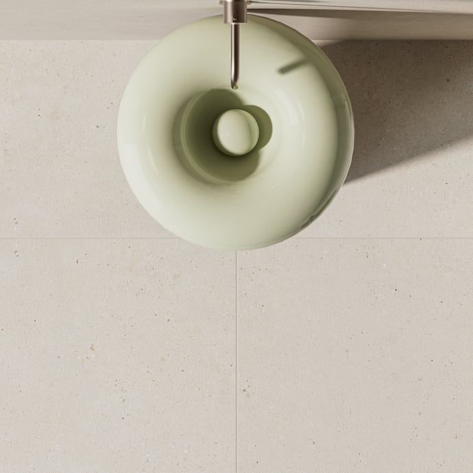 Einheitlicher Punktierter Stein Beige
