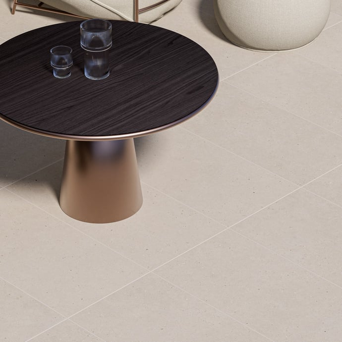 Beige Uniform Dotted Stone Antislip R11