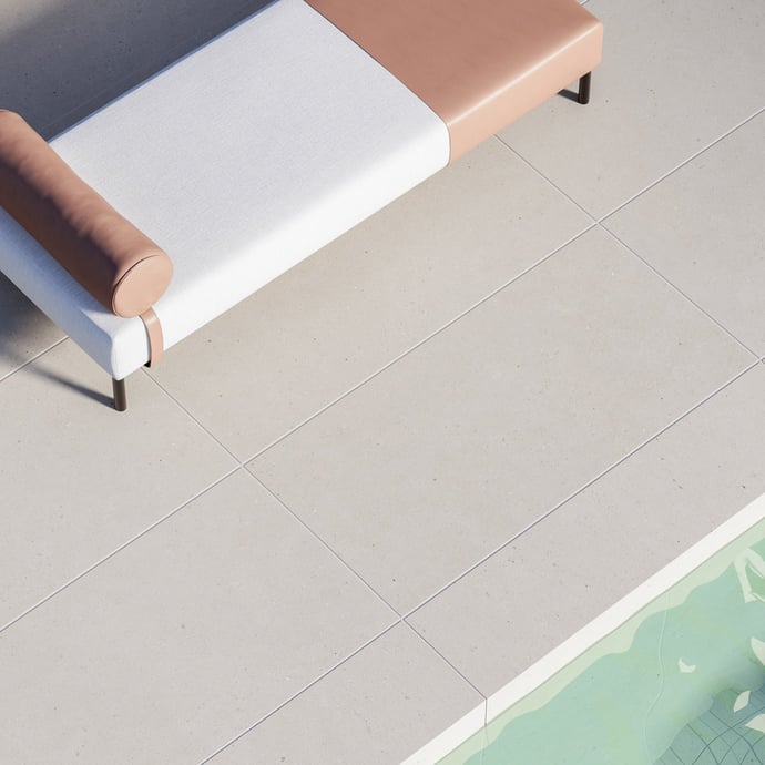 Grey Uniform Dotted Stone Antislip R11