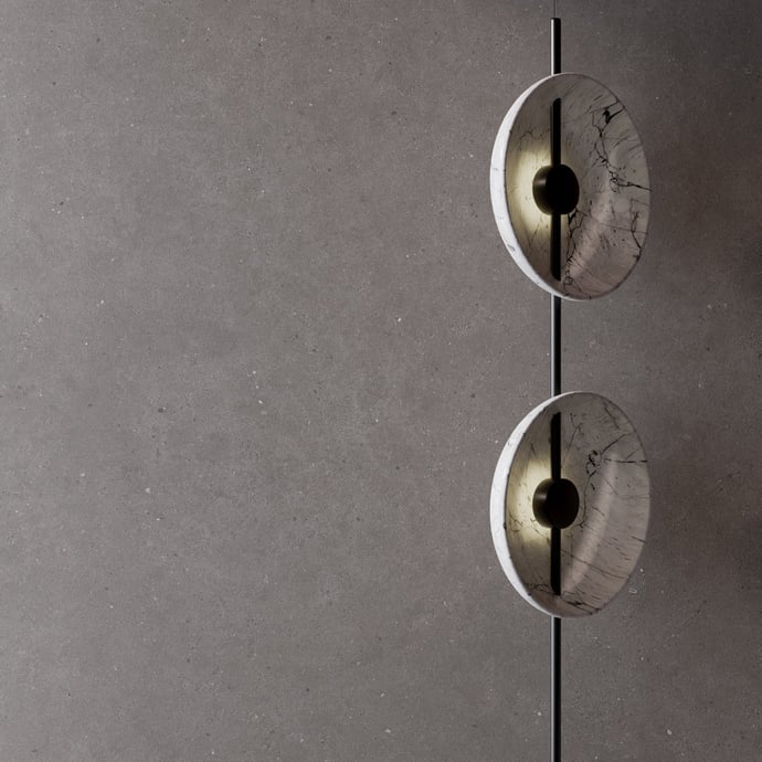 Dark Uniform Dotted Stone