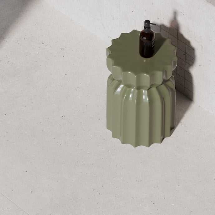 Einheitlicher Punktierter Stein Grau