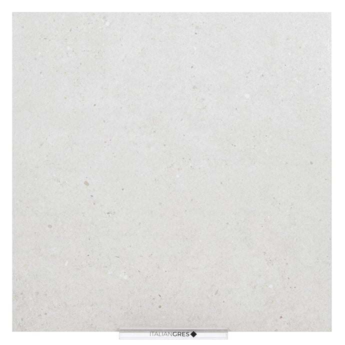 White Uniform Dotted Stone