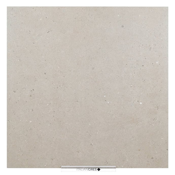 Einheitlicher Punktierter Stein Taupe