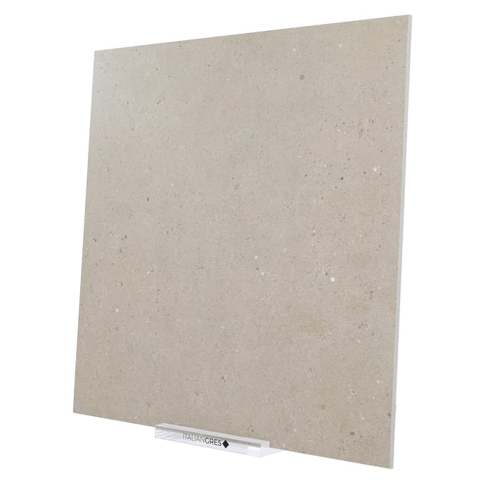 Einheitlicher Punktierter Stein Taupe