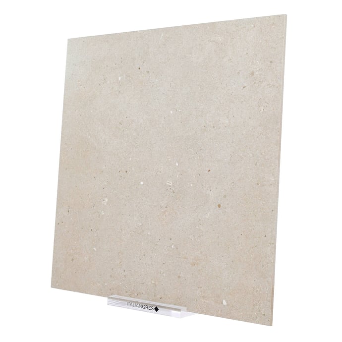 Einheitlicher Punktierter Stein Beige