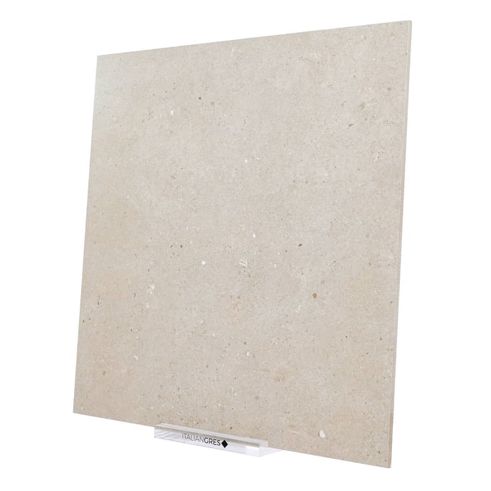 Einheitlicher Punktierter Stein Beige