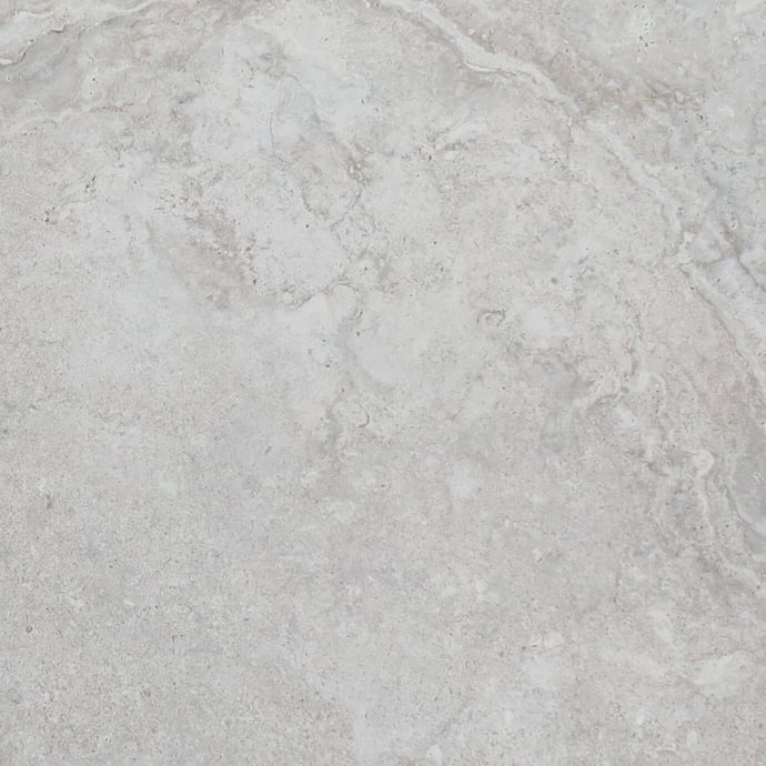 Crosscut grey travertine grip R11