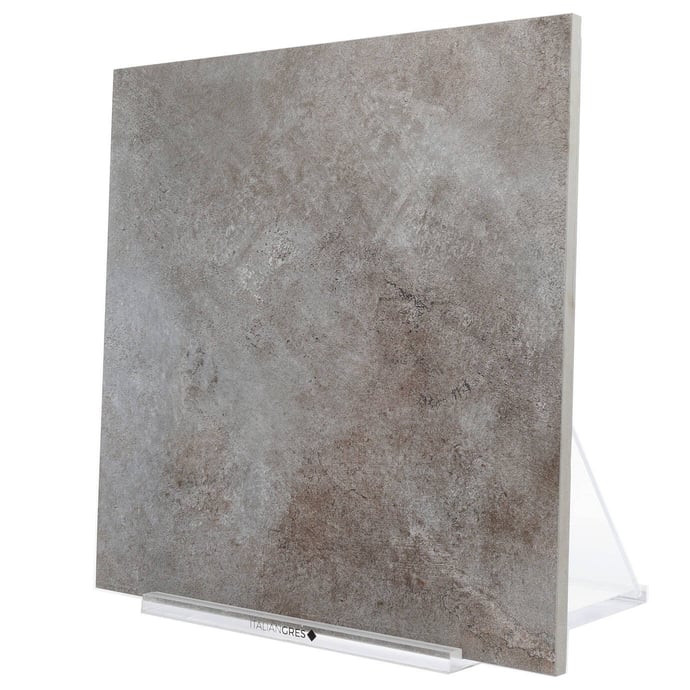 Grigio scuro metallo industriale 20 mm