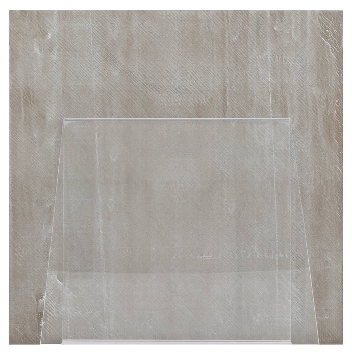 Grigio scuro metallo industriale 20 mm