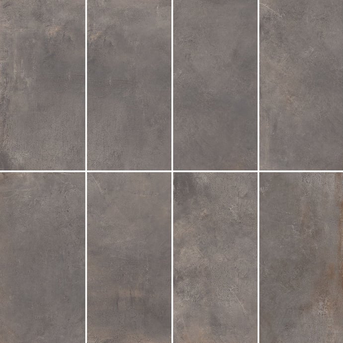 Bronze Industrial metallic tiles