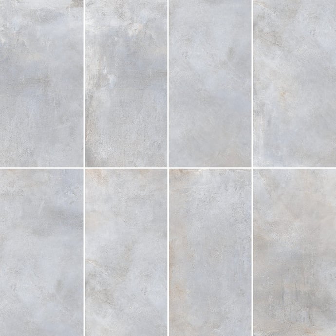 Grey industrial metallic tiles 20 mm outdoor
