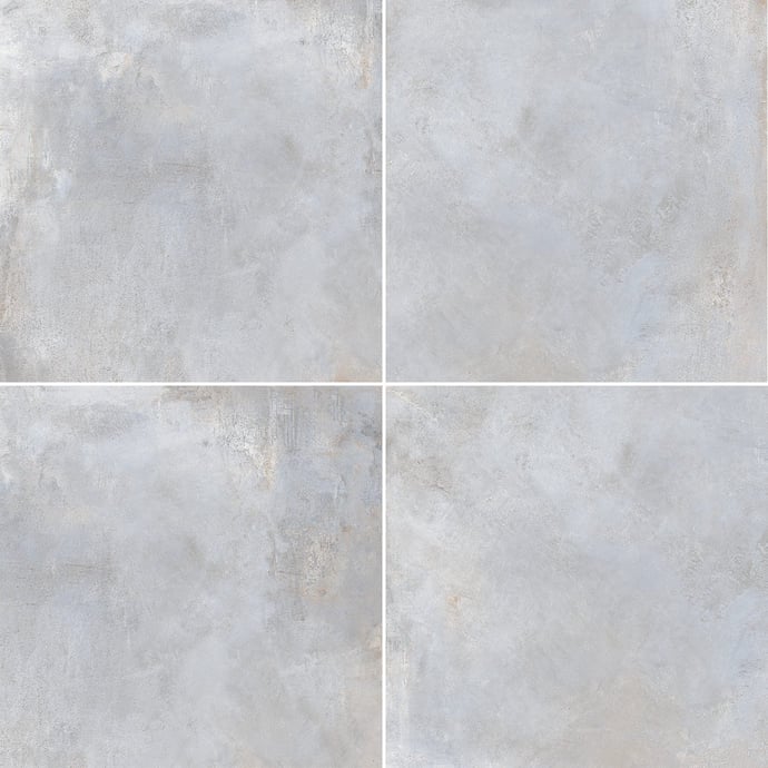 Grey industrial metallic tiles 20 mm outdoor