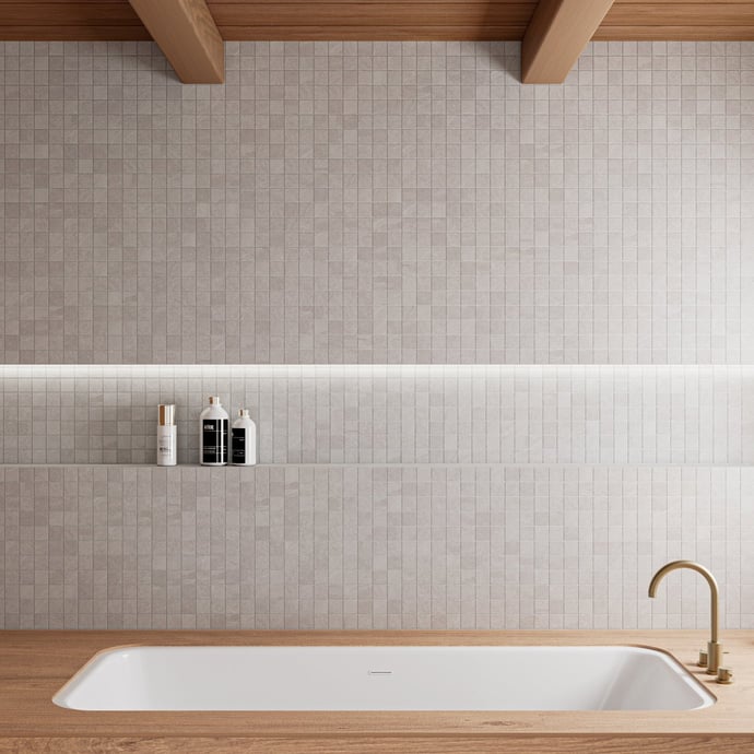 Moon Ardesia stone Mosaic